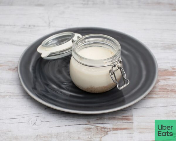 Cremoso de coco con anacardos